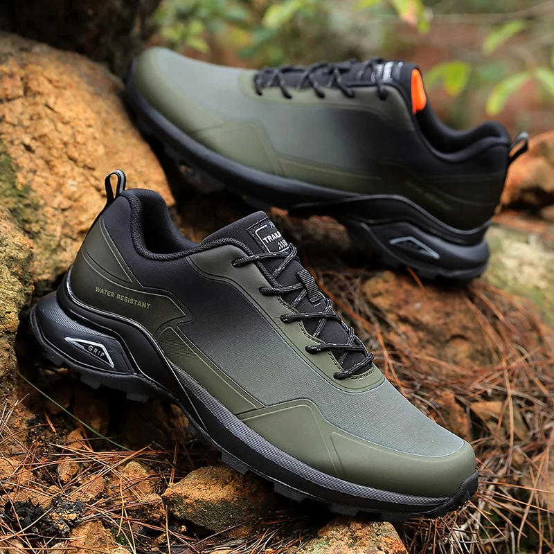 Description Picture 6 of itemHIKEUP Men Shoes Running Shoes For Men Lightweight Comfortable Breathable Walking Sneakers Hiking Shoes Casual Shoes