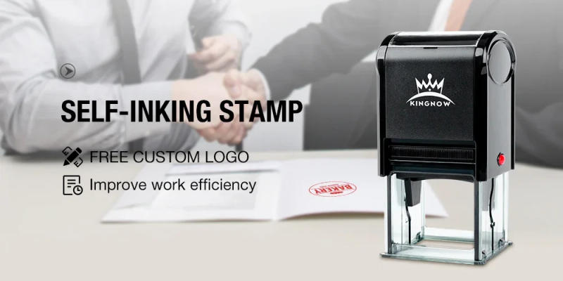 Description Picture 2 of itemCustomized Self Inking Stamp Rubber Logo Clear Seal Stamp Customized Business Wedding Party Decoration For Invitation Stationery