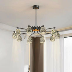 Living room decoration salon bedroom decor dining room Pendant lamp led lights for room indoor Chandelier lighting Chandeliers