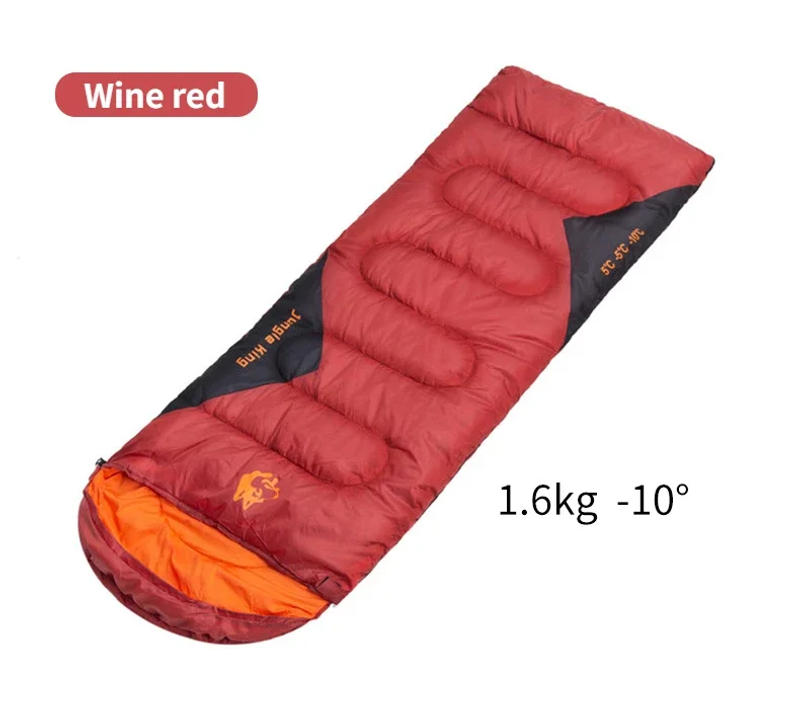 Description Picture 6 of itemJUNGLEKING CY0904 Camping Sleeping Bag Ultralight Waterproof 4 Season Warm Envelope Backpacking Sleeping Bags for Outdoor Hiking