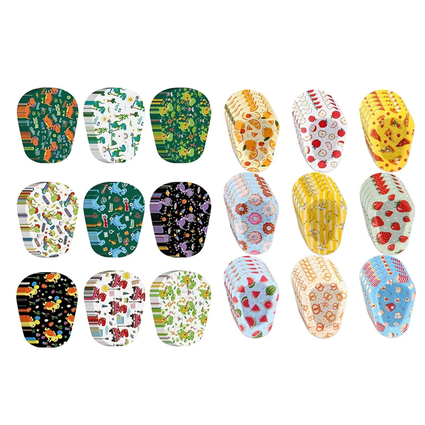 Description Picture 4 of item8/9Pcs Cartoon Lazy Eye Patch Adhesive Nonwovens Eye Patches Bandage For Kids Girls Boys For Amblyopia Lazy Eye Protect Eyesight