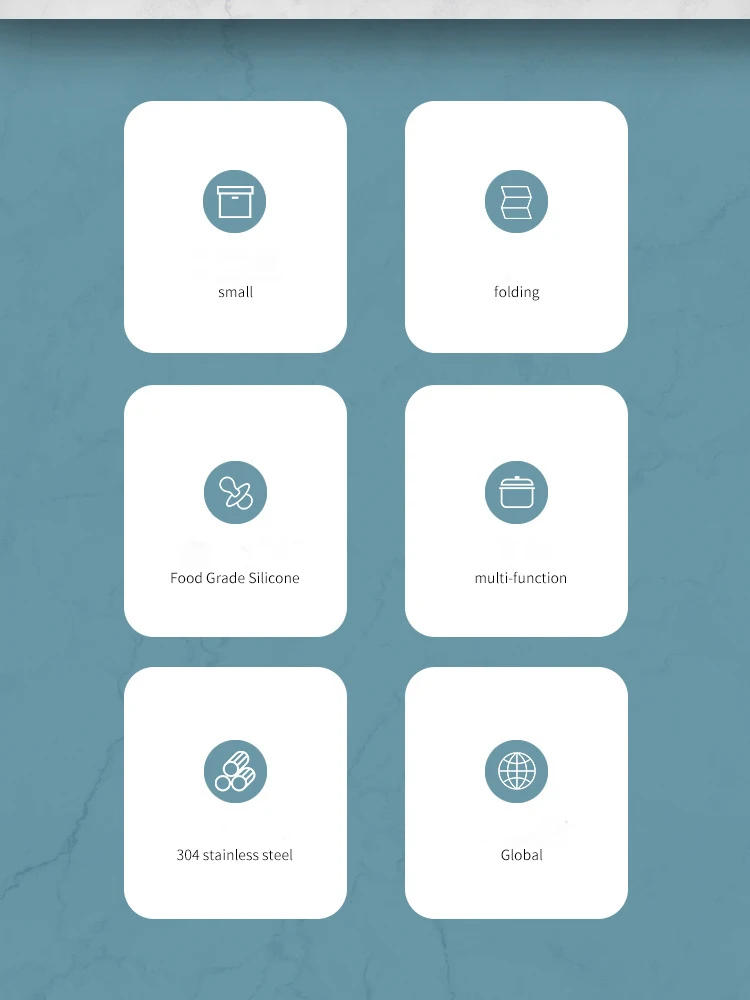 Description Picture 3 of itemFoldable Electric Cooker 110V/220V Mini Multifunction Hot Pot Food Steamer Cooking Machine for Dormitory Noodle Cooker for Trave