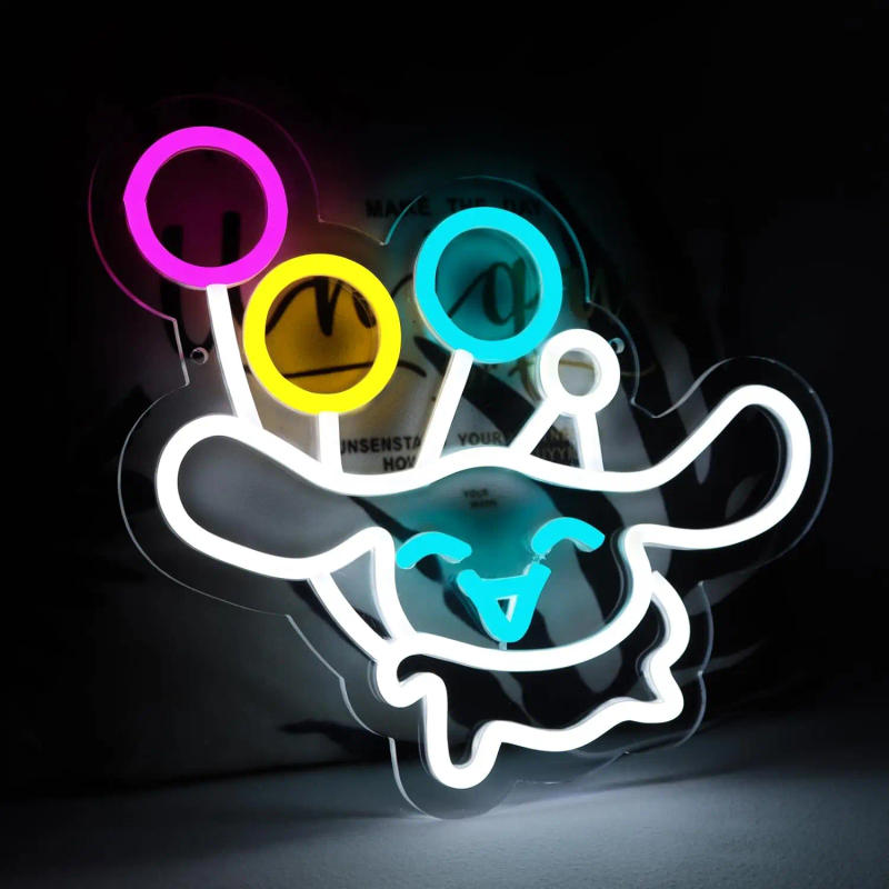 Description Picture 5 of itemCinnamoRoll Neon Sign Anime for Personalized Wall Decor Led Light Room Decor Japanese Neon Light Cinnamoroll Gift for Girls Boys