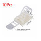 10Pcs White