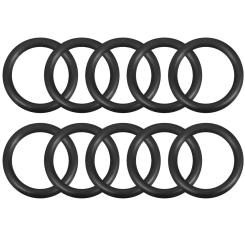 10Pcs NBR O-ring Rubber Gaskets 4mm Cross-Section Dia. Seal Ring Set Nitrile Rubber O-Rings Metric Round Sealing Gasket