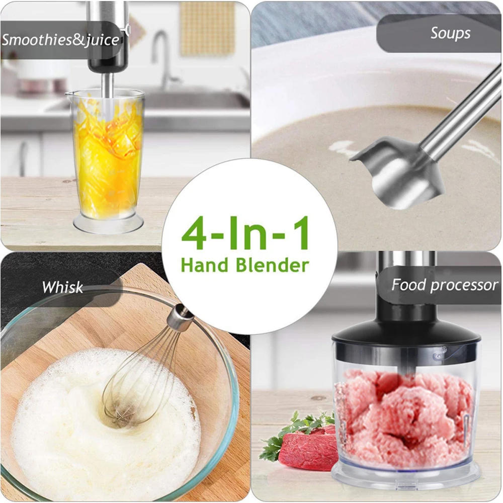 Description Picture 2 of itemMultifunctional handheld cooking stick baby food supplement machine household small electric blender meat grinder cooking machin