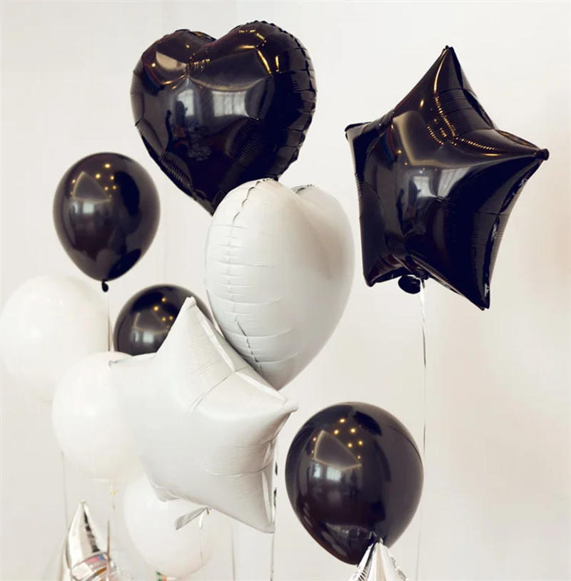 Description Picture 3 of item5pcs 18inch Rose Gold Heart Foil Balloons Birthday Party Decorations Kids Adult Girl Baby Shower Wedding Helium Globos Supplies