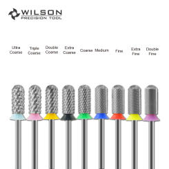 WILSON Small Rounded Top Bit Nail drill bits Remove gel carbide Manicure tool Manicure tool Hot sale Nail tools Nails accesso