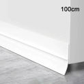 1M PVC Floor Threshold Seam Edge Trim Sealing Strip Self-adhesive Door Bottom Anti-collision Rubber Strip Protective Carpet Mat