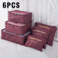 Wine Red-6PCS