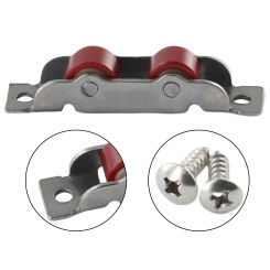 Stainless Steel Sliding Door Roller, Easy Replacement for Old or Damaged Parts, Enhance the Functionality of Your Doors