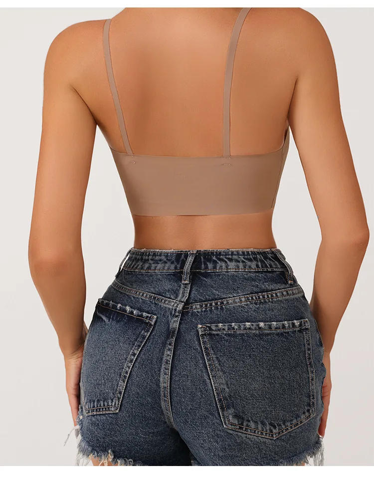 Description Picture 4 of itemSeamless Bras for Woman Push Up Underwear Sleep Removable Padded Bralette One Piece Brassiere Wireless Comfort Intimate Sexy