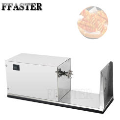 Electric Tornado Potatoes Machine Spiral Potato Slicer Chips Cutter Automatic Potato Cutting