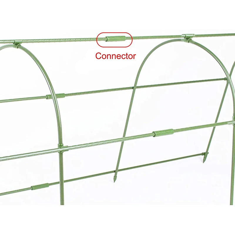 Description Picture 5 of item10/20/50pcs Plant Support Connectors Vines Climbing Plant Connecting Pipes 8/11/16/20mm Garden Stakes Grafting Stick Connectors