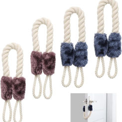 Door Cord Clamp Protection Stoppers Children Safety Finger Protection Door Handle Pull Cords Noise Reducing Anti-collision