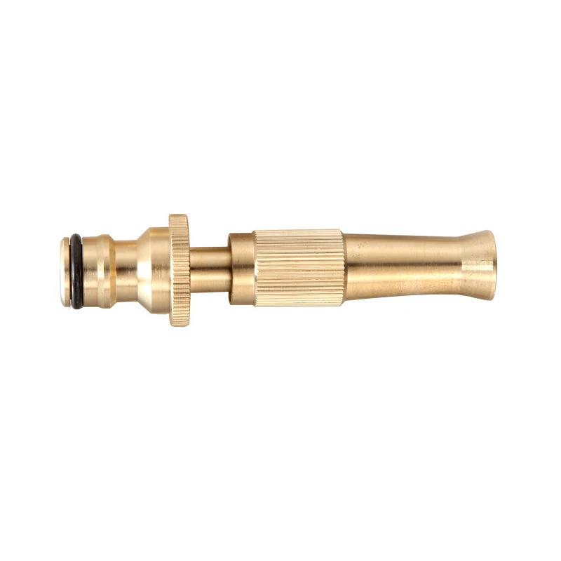Description Picture 5 of itemHigh Pressure Direct Spray Quick Connector Home Hose Adjustable Pressure Garden Sprinkler Spray Nozzle Water Gun Brass