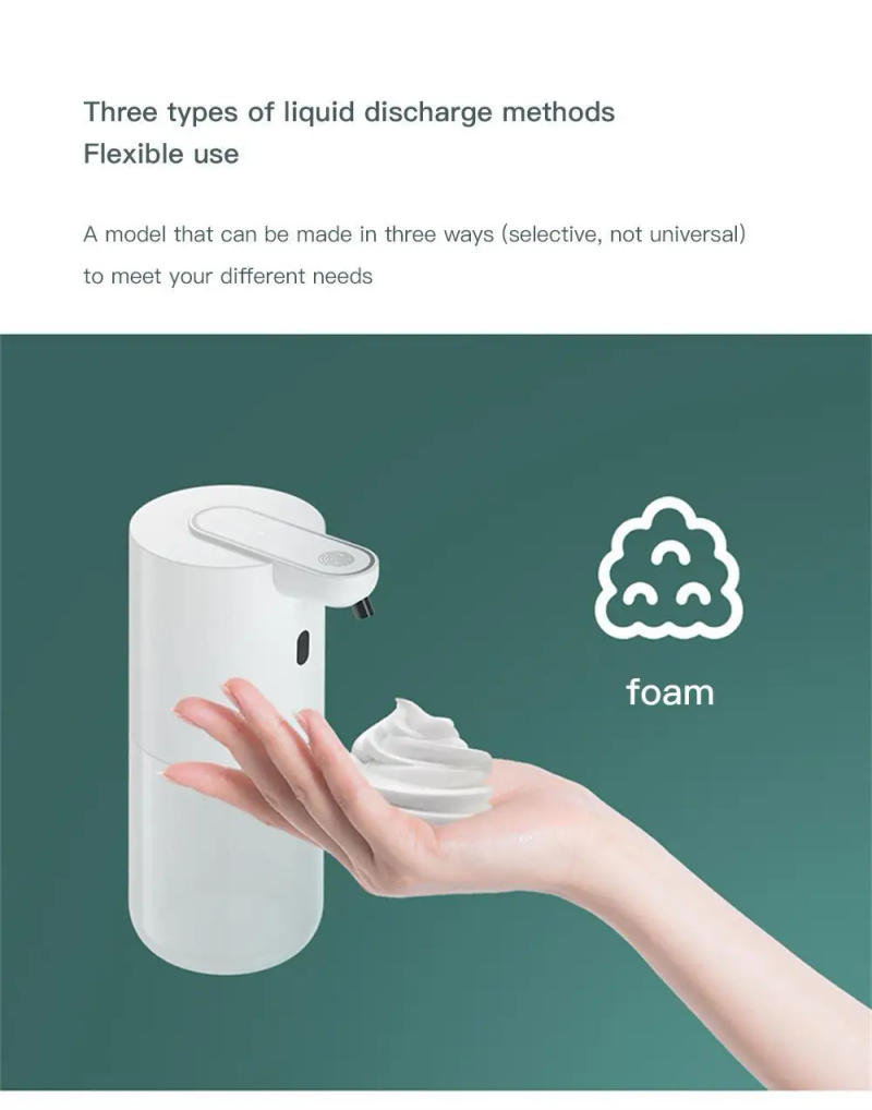 Description Picture 2 of itemAutomatic Soap Dispenser Touchless Sensor Foam Type-C Charging High Capacity Smart Liquid Soap Dispenser With Adjustable Switch