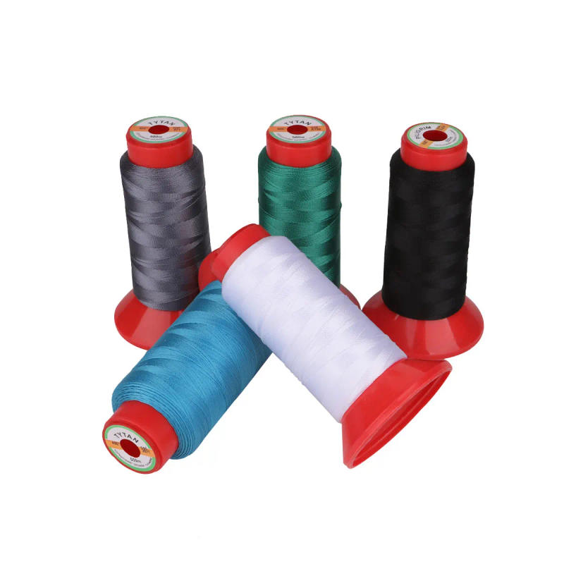 Description Picture 4 of itemUV Resistance 250Ｄ/2 High Tenacity Polyester Sewing Thread 0.15MM Thickness Heavyweight Fabric Canvas Leather Footwear 500 Meter