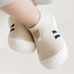 Shock-absorbing Elasticity New Toddler Shoes Fashionable Spring and Autumn Fashionable Baby Socks Shoes Suitable for Babies