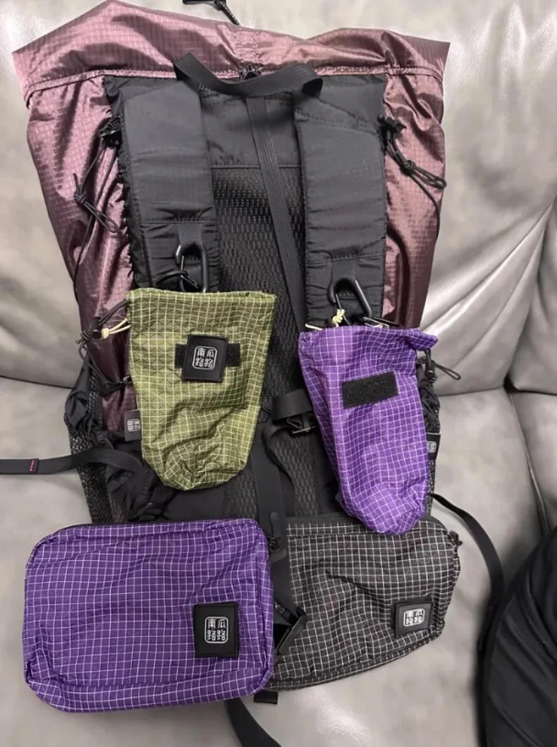 Description Picture 4 of itemUHMWPE Water Bottle Storage Bag Backpack Accessories Outdoor Lightweight Arm Bag Hiking Climbing Gear Molle Cash Phone Organizer