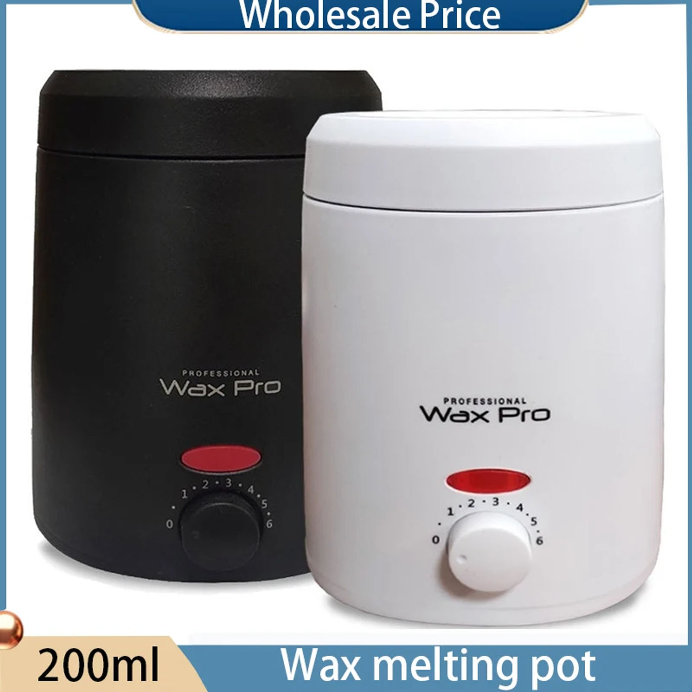 Description Picture 2 of item200ML Brazilian Hard Waxing Wax Warmer Machine Hard Waxing Wax Beans Waxing Machine Epilator Wax-melt Pot Unisex Hair Removal