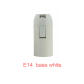 E14 base white