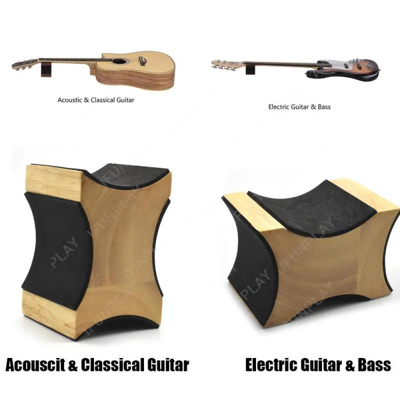 Description Picture 6 of item2 in1 Guitar Guitar Neck Support Holder Instrument Stand Guitar Cradle Support Ukuleles Violin Holder Guitar Neck Rest