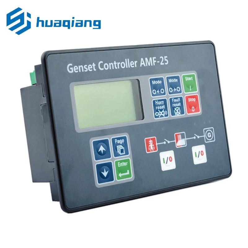 Description Picture 2 of itemAMF20 AMF25 ATS Diesel Generator Set Controller Compatible With Original AMF-20 AMF-25