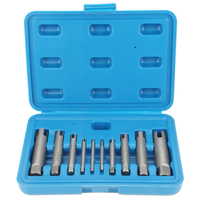 Description Picture 4 of itemScrew Extractor Stripped Screw Stripped Screw Tap Tap Extractor Steel Broken Head Taps Remover Stripped Screw Tap Extractor Set