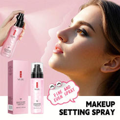 100Ml Setting Spray,Glossy Matte Base Makeup,Mattifying Lightweight & Hydrating Make-up Fixer Spray Makeup Fixation for All Skin