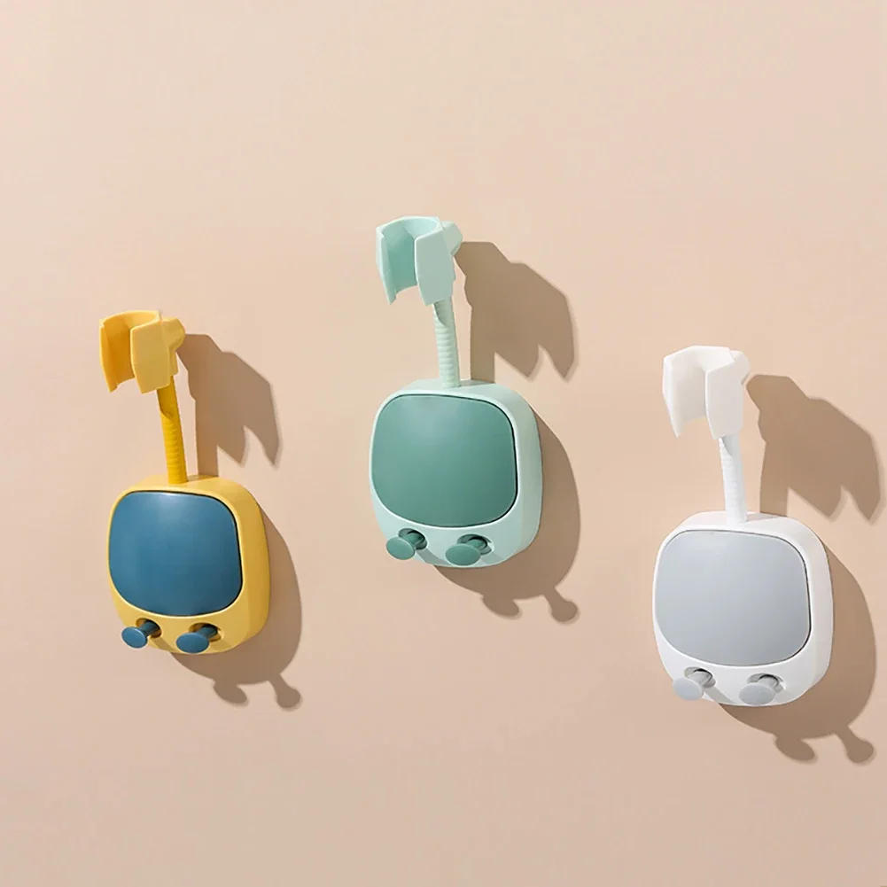 Description Picture 3 of item360° Universal Shower Head Holder Adjustable Self Adhesive Showerhead Bracket Punch-Free Wall Mount Stand SPA Bathroom