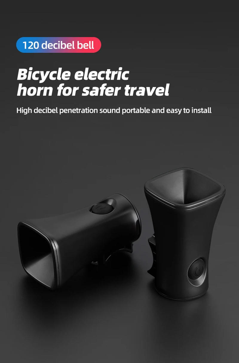 Description Picture 2 of itemBicycle Bell Bicycle Horn Motorcycle Electric Anti-theft Alarm Horn Loud Alarm Ring Bell Cycling Accessories