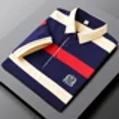 Summer Men Polo Shirt High Quality Brand Striped Shirt 2024 Mens Cotton Short-Sleeved Embroidered Business Casual Hot Polo Shirt
