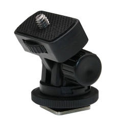 1/4" Screw Cold Shoe Adapter Mount Magic Arm Monitor Mount for Video Light DSLR SLR Camera Cage Tripod Mount