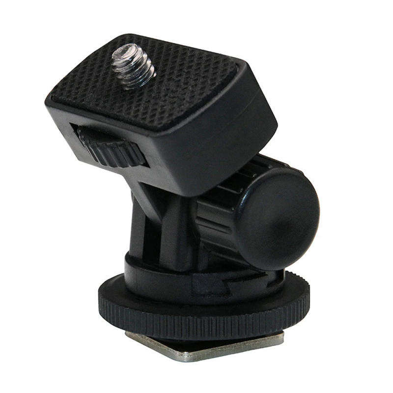 Description Picture 2 of item1/4" Screw Cold Shoe Adapter Mount Magic Arm Monitor Mount for Video Light DSLR SLR Camera Cage Tripod Mount