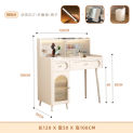 Storage Drawers Dressing Table Study Women Living Room Desk Dressing Table White Large Penteadeiras De Maquiagem Furniture