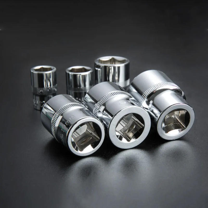 Description Picture 6 of itemHex Socket Wrench Head Set For Ratchet 1/4 3/8 1/2 Short Long Socket Deep Nut Driver Sleeve Spanner End Ratchet Tool With Holder