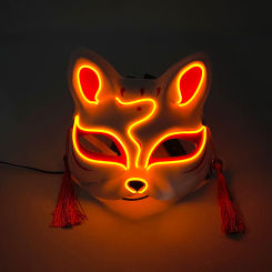 10 Colors Choice Luminous Sexy Cat Face Mask Festival Party Decoractive Led Light Mask For Adult Women Kids Glowing In The Dark