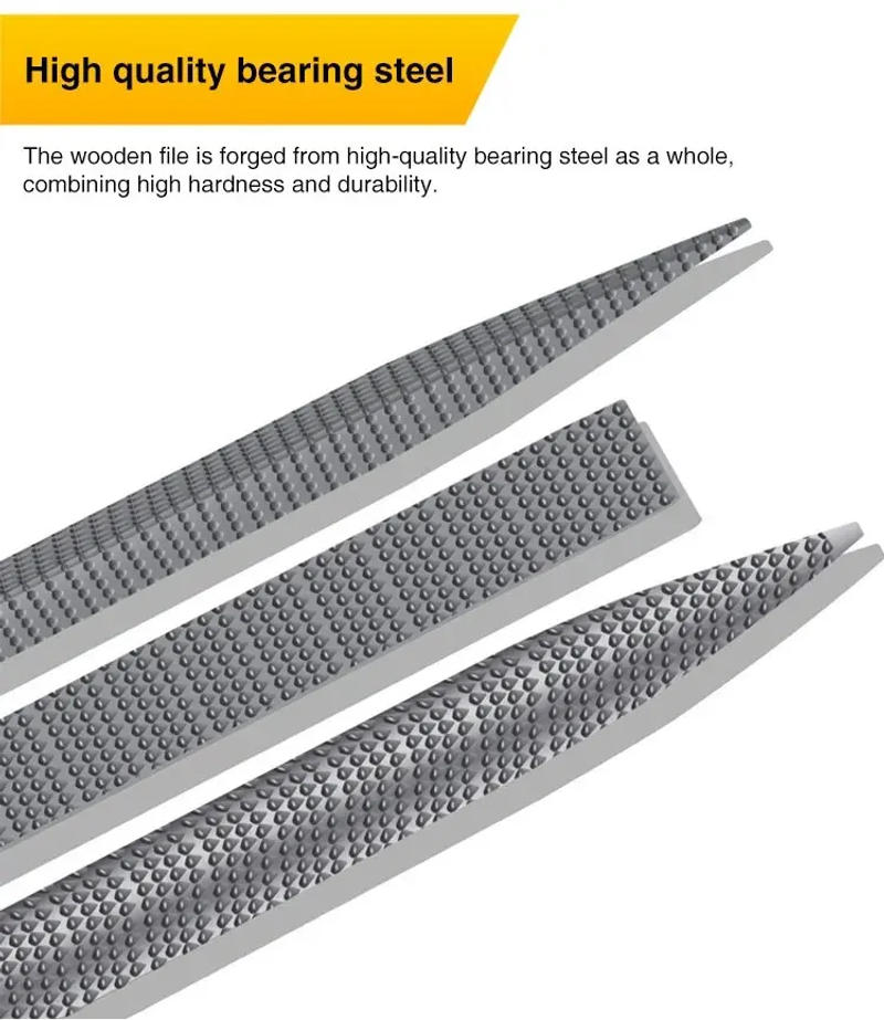 Description Picture 6 of itemFiles Set Mini Rasp Woodworking Sanding Shaping Small Steel File Needle Metal Hard Wood Cork Polishing Carving Tools For Hand