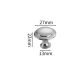 Silvery 27mm