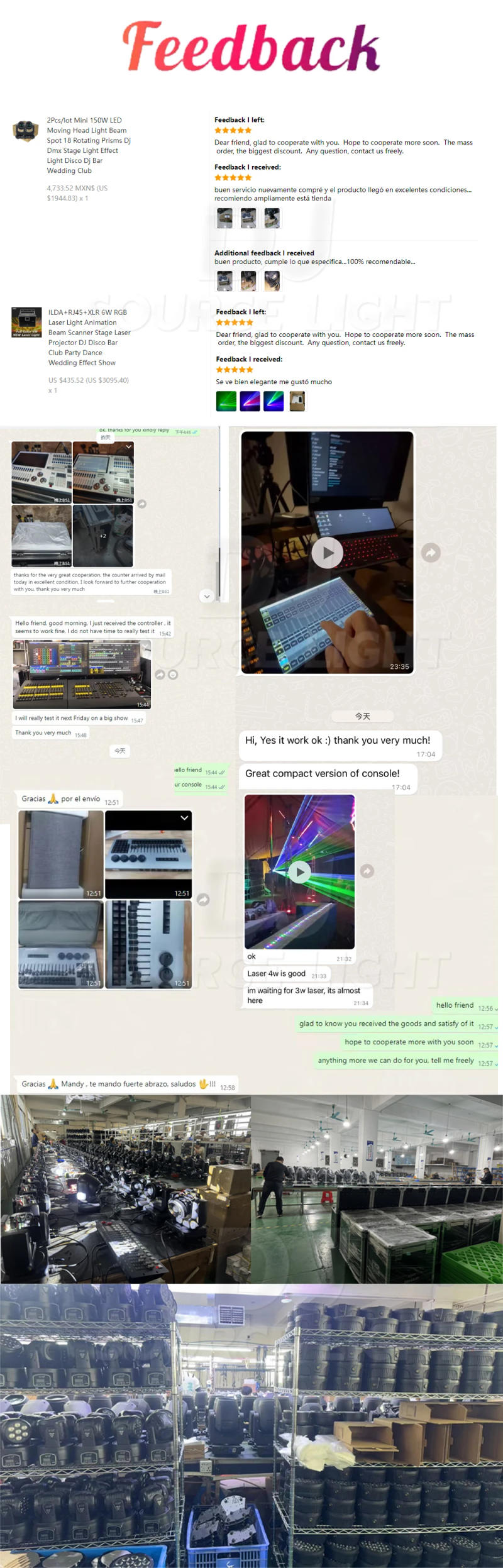 Description Picture 4 of item2Pcs/lot LED Stage Lights Beam 200W Moving Head Light RGB 3in1 LED Aperture Projector For Disco DJ Dance Floor Wedding Christmas