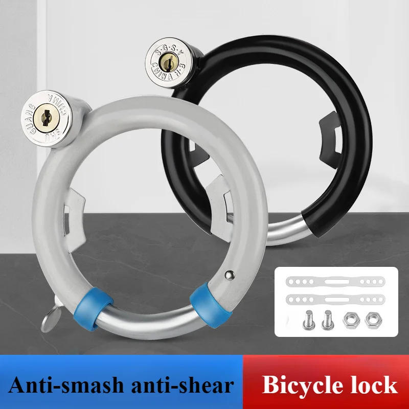 Description Picture 3 of itemBicycle Lock Anti-theft Locked Mountain Bike Electric Car Battery Car Locks Circular Lock-On Outdoor Bicycle Lock Accessories