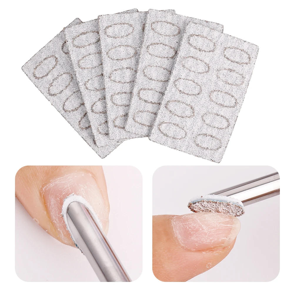 Description Picture 5 of itemDouble-ended Manicure Steel Pushers Nail File Cuticle Remover Stainless Steel Removing Dead Skin Clean Manicure Nail Art Tools