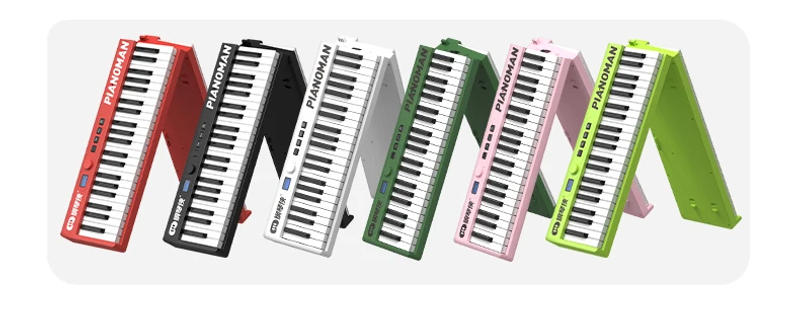 Description Picture 6 of itemPIANOMAN 88 keys Piano Electronic Organ Suitable for Beginners Foldable Digital Pianos Music Toys Keyboard Electric Guitar Band