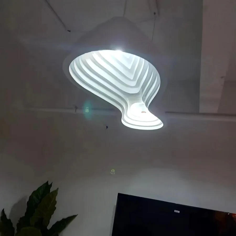 Description Picture 6 of itemRestaurant Wabi Sabi Personality Pendant Light Dining Island Art LED Chandelier Modern Cafe Bar Study Bedroom Decor Hanging Lamp