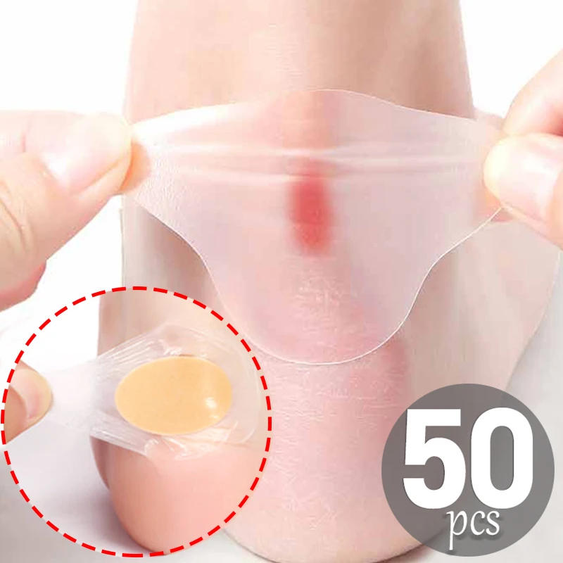 Description Picture 2 of item10-50PCS Gel Shoes Stickers Soft Hydrocolloid Pads Relief Pain Blisters Bunions Corns Calluses Friction Pressure Heel Pain Patch