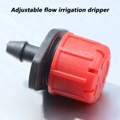 100pcs Garden Irrigation Nozzle Adjustable Dripper Watering Sprinkler Emitter Garden Sprinklers Droppers Tool Irrigation Kit