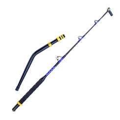 1.8m Sea Fishing Heavy Fishing Rod Goods 3+1 Roller Guid 80LBS 100LBS 130LBS Big Game Boat Trolling Rod Winter Rod Tuna