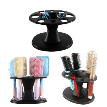 Salon Barber Comb PP Storage Stand For Hairdressing Combs Brushes Scissors Iron Roll Organizer Rack Hair Styling Holder