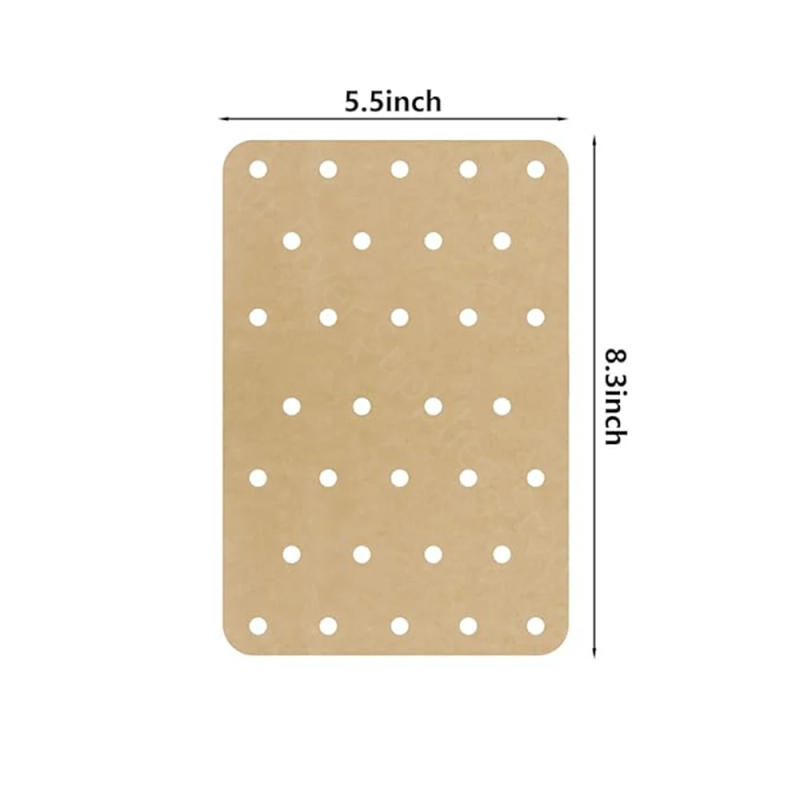 Description Picture 5 of itemAir Fryer Disposable Paper Non-Stick Oil-proof Paper Barbecue Oven Fryer Steamer Papers For Ninja Foodi Air Fryer Accessories